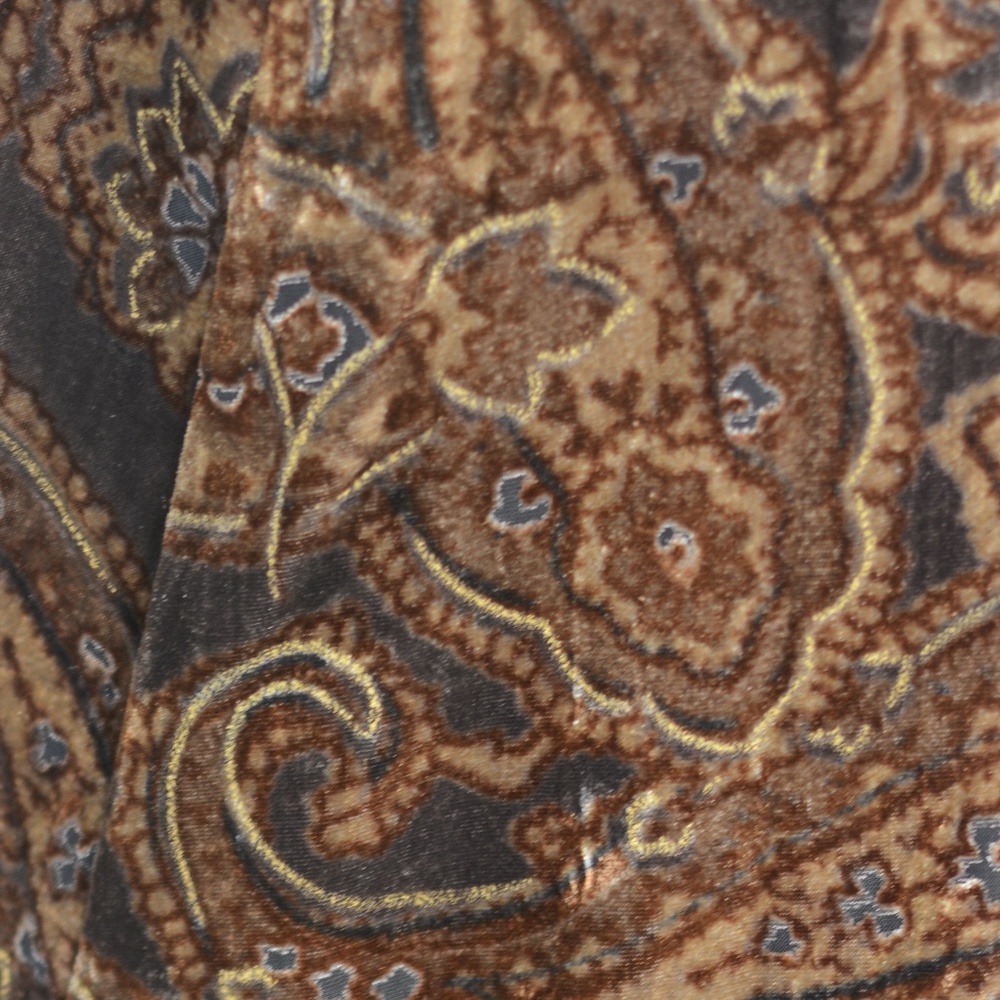 Coldwater Creek Velvet Paisley Skirt SZ PXL NWOT #B43
